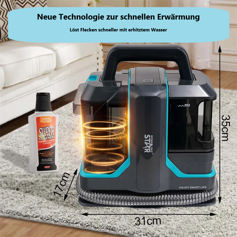 Nass-Trocken-Sauger (Waschsauger/Nasssauger/Teppichreiniger) Star-1 CleanMaster 15kPa 450W 1000mL