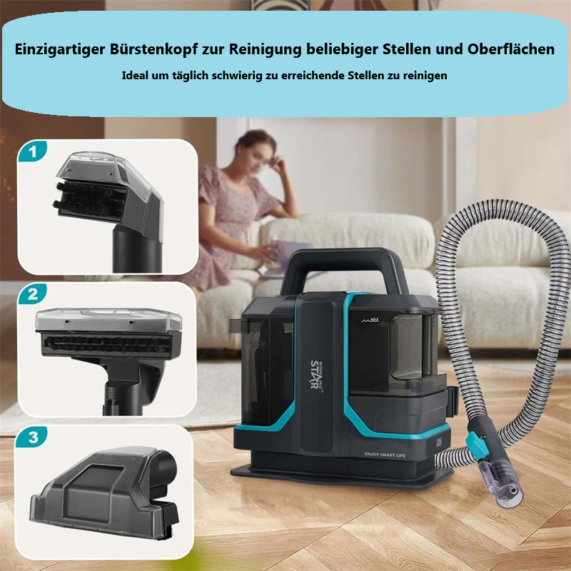 Nass-Trocken-Sauger (Waschsauger/Nasssauger/Teppichreiniger) Star-1 CleanMaster 15kPa 450W 1000mL