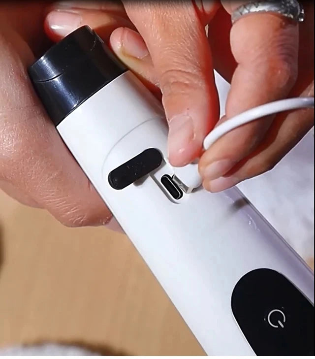 Multifunktionale Kabellose Elektrische Reinigungsbürste "Brushi" – 360° Power-Schrubber mit 6 Bürstenaufsätzen & Teleskopstiel